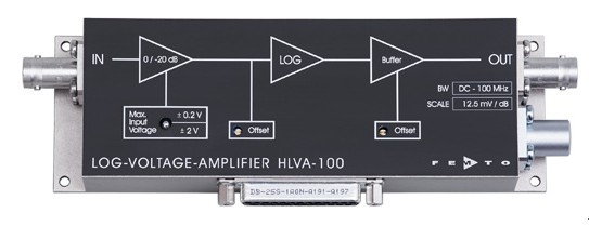 HLVA-100對數的(de)帶寬電(dian)壓(ya)放(fang)大器