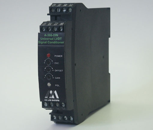 A-308 DIN導(dao)軌(gui)LVDT信號調(diao)節器(qi)